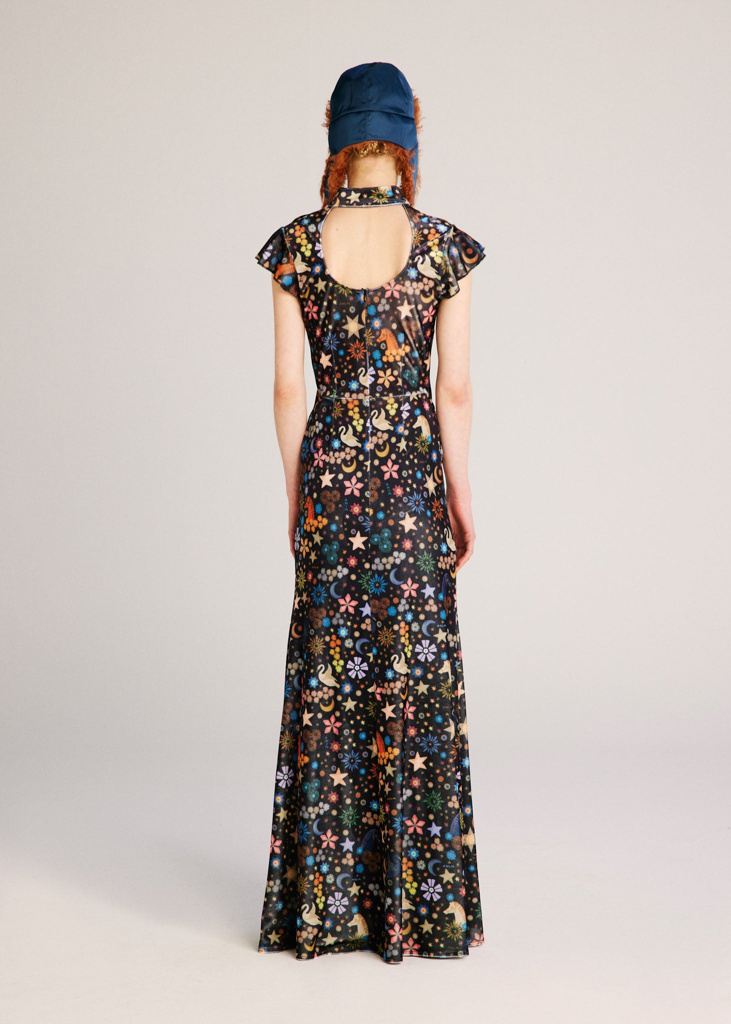 Whitney Shirred Waist Maxi Dress - Adorn Boutique