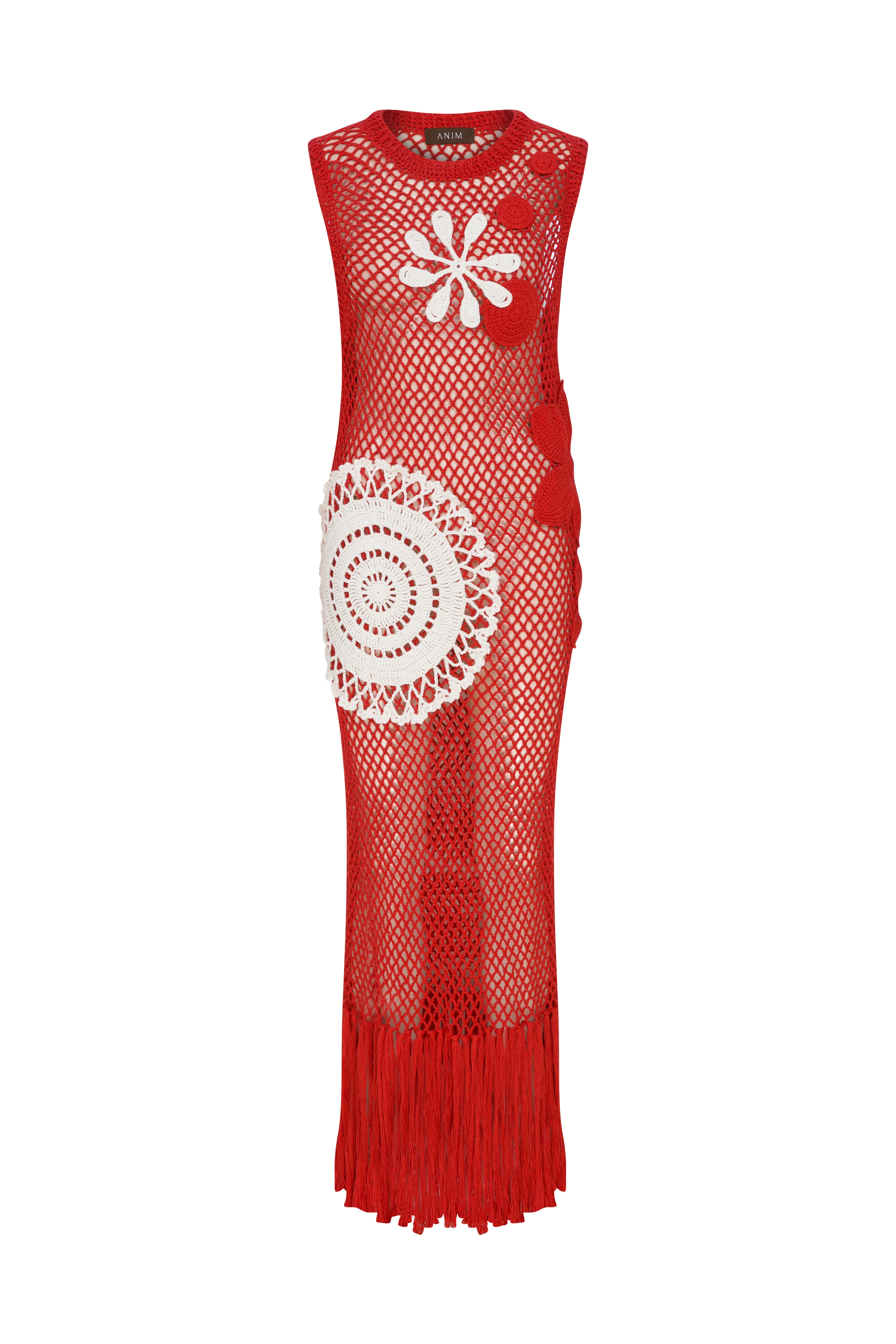 【AMBERGLEAM】Art Knit Dress / Geometry 50667_main
