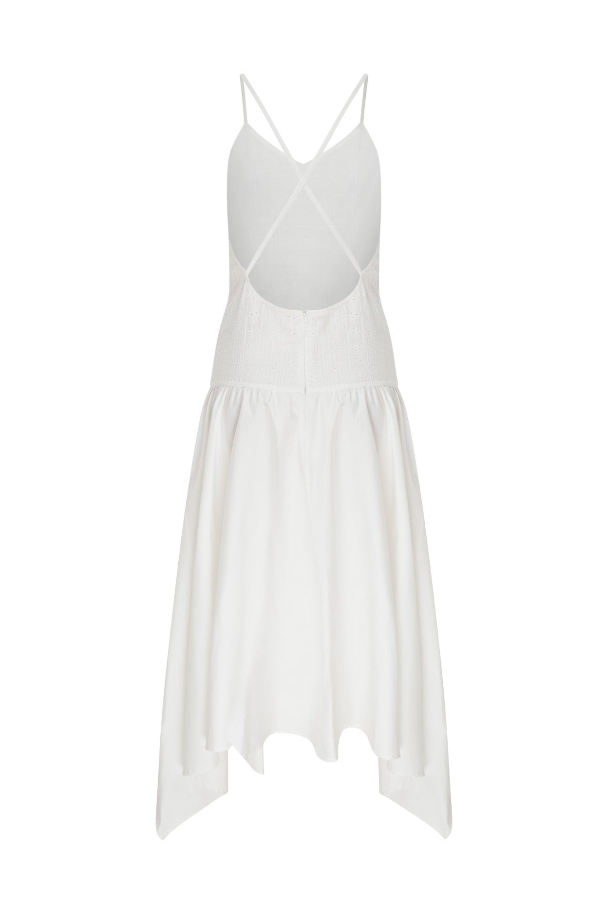 EZRA - Drop Waist Dress With Poplin Skirt ANIM EZRA - Drop Waist Dress With Poplin Skirt ANIM