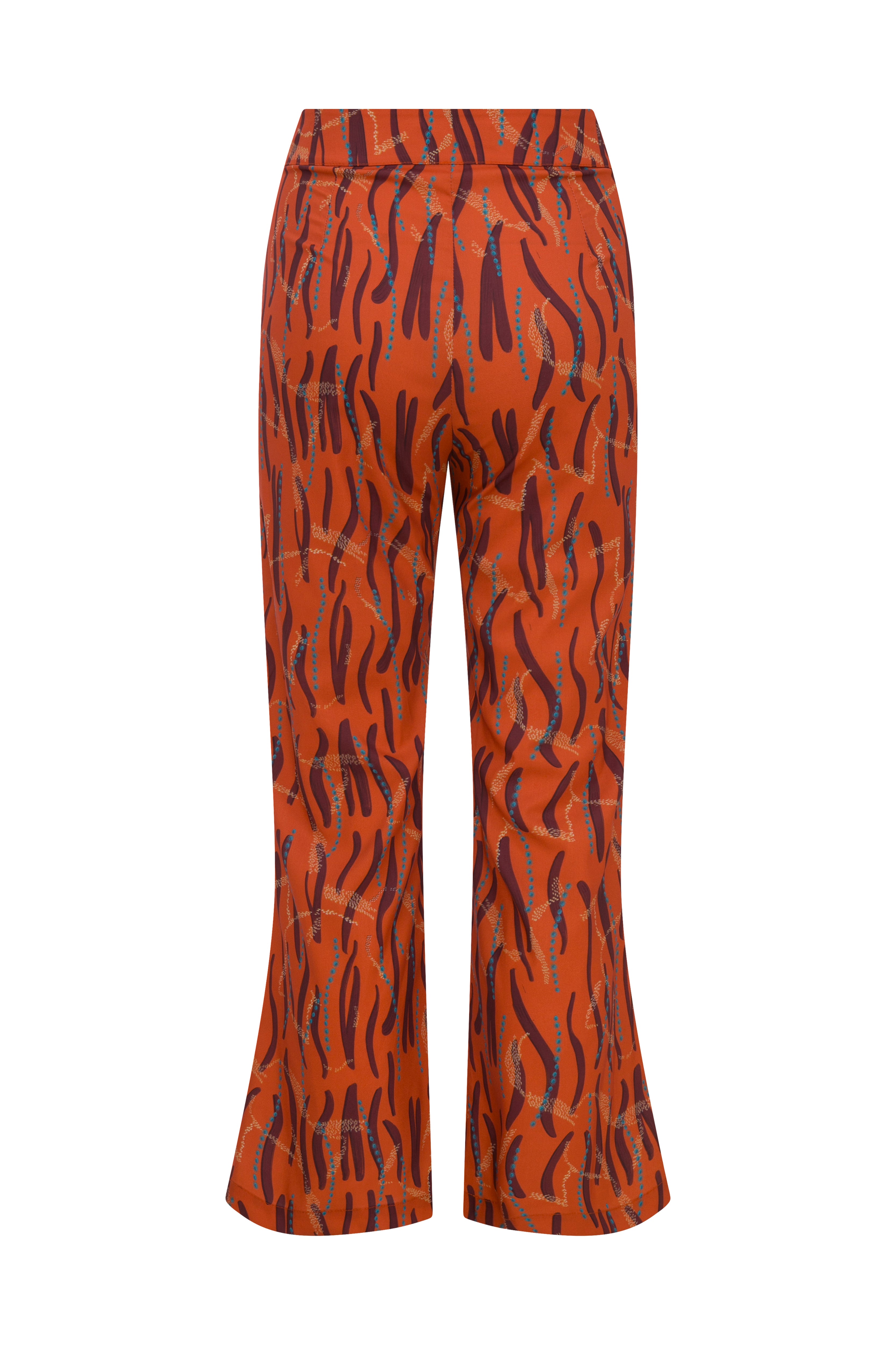 HAFZ – Printed Wide Leg Pants – ANIM