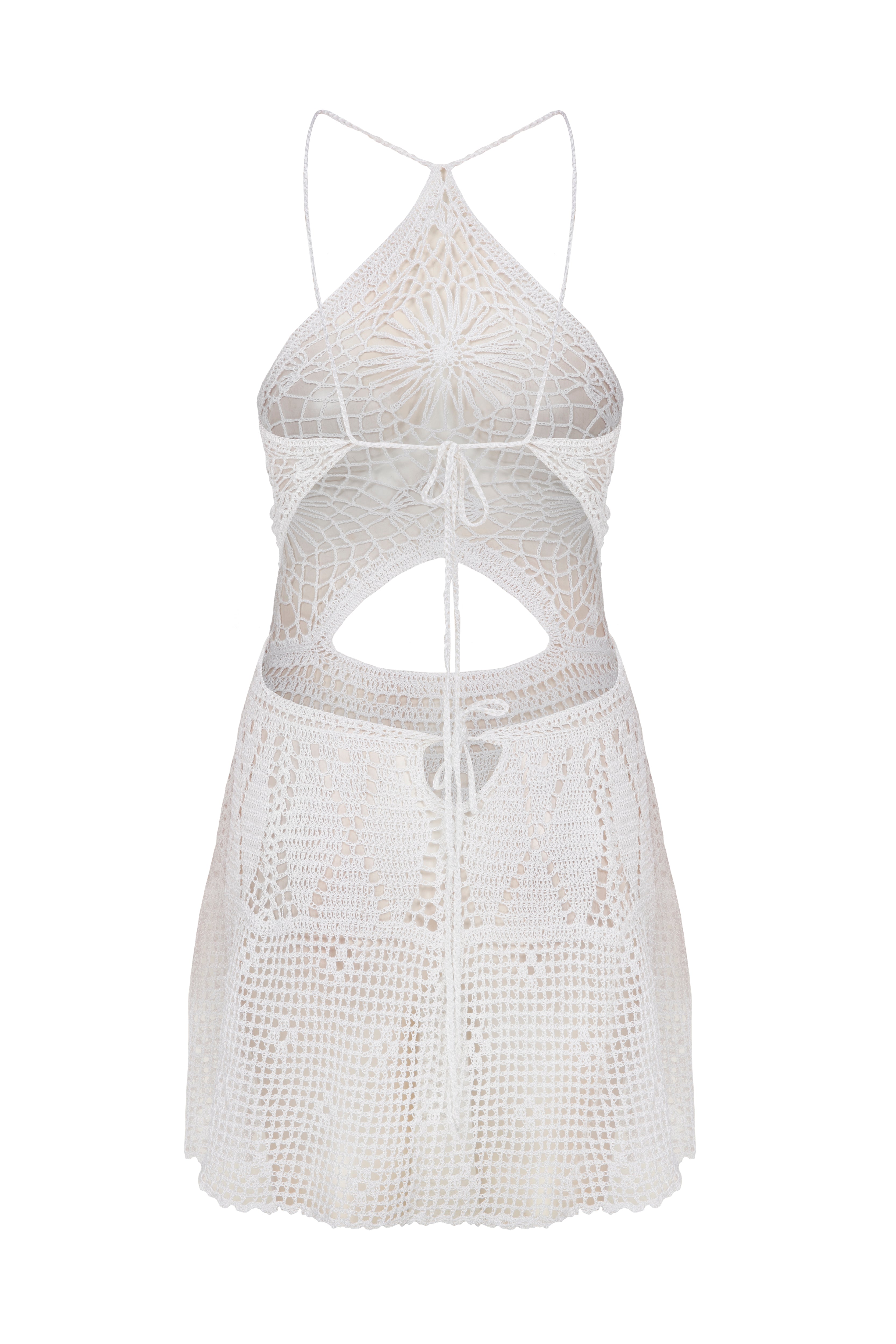 LOVA - Handmade Crochet Mini Dress – ANIM